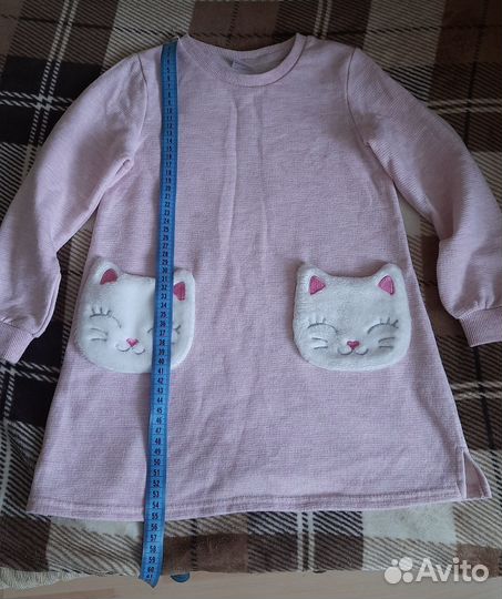 Платье футер р.116