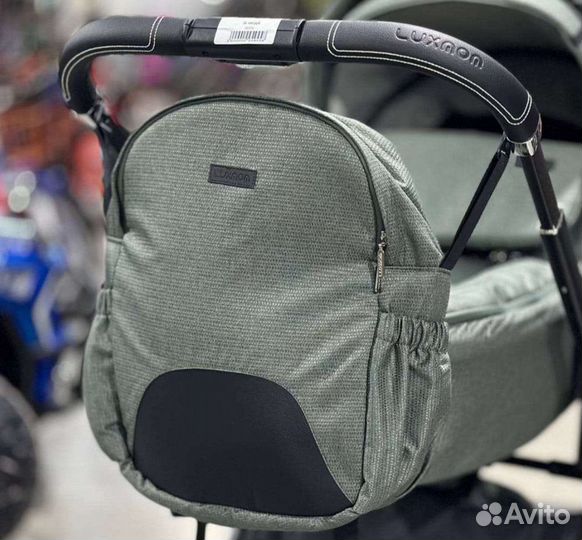 Коляска 3в1 модульная Новая (Зелёный)