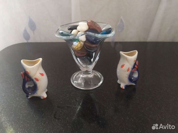 Вазочки, подсвечник, картины, декор для дома