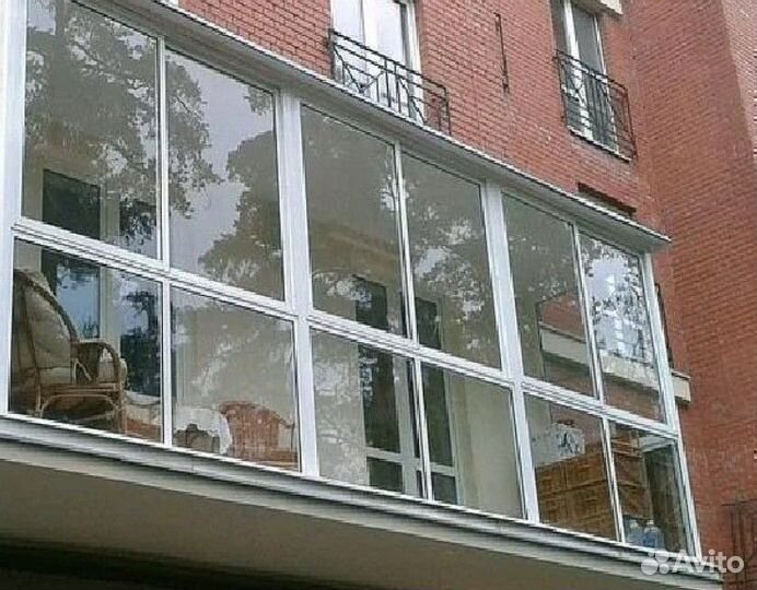 Остекление балкона террасы веранды