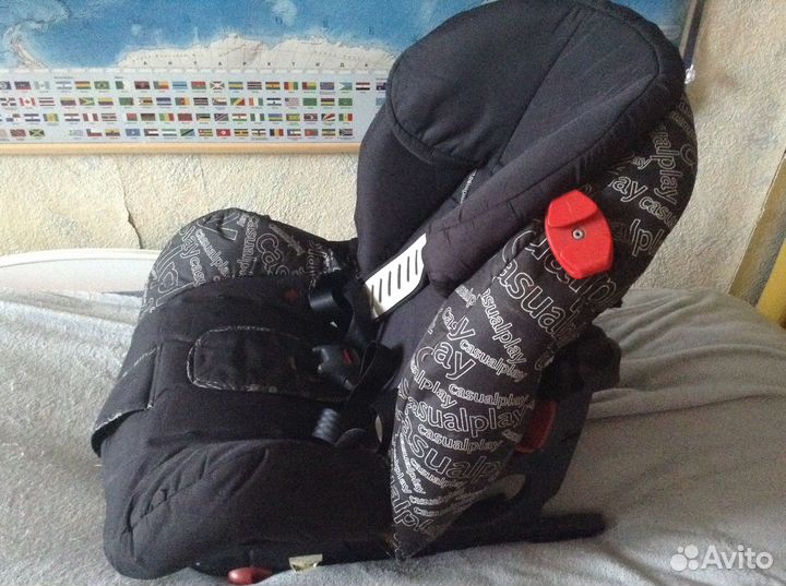 Детское автокресло 9 до 36 кг с изофикс casualplay