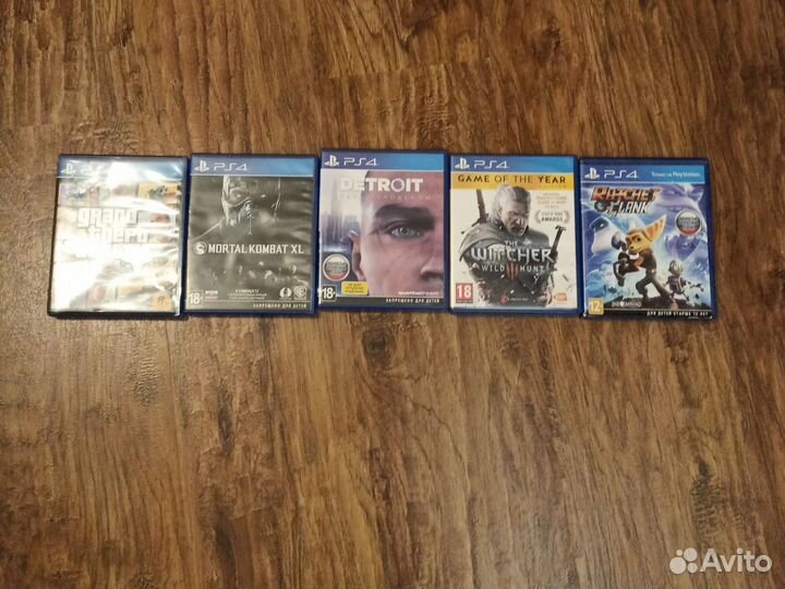 Диски игры для ps4