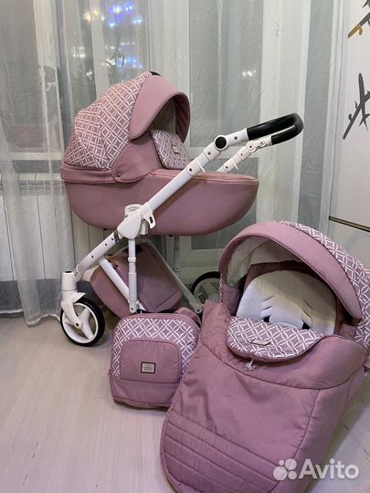 Коляска adamex luciano 2в1