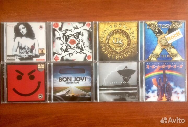 CD диски, Зарубежный рок и метал