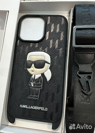 Чехол на iPhone 14 pro max karl lagerfeld