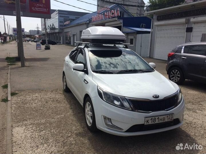 Багажник бокс на крышу kia rio