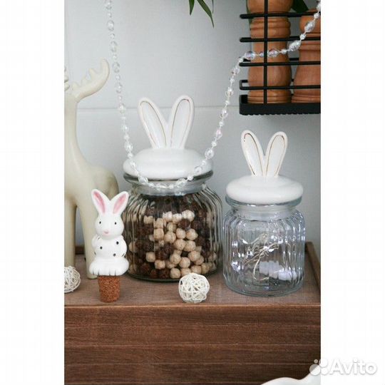 Банка стеклянная для сыпучих продуктов