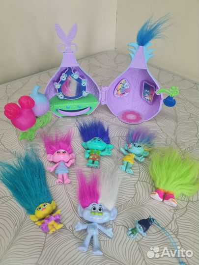 Игровой набор Hasbro Trolls оригинал Салон красоты