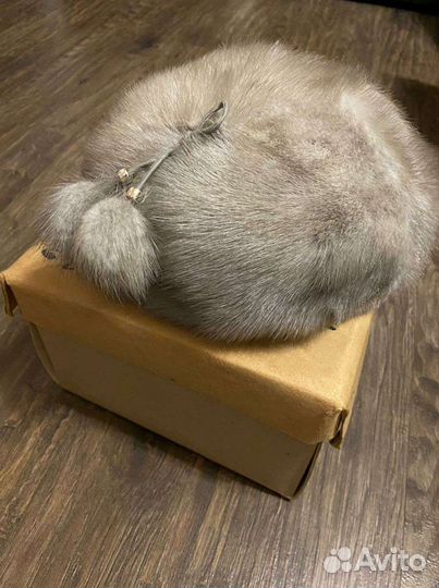 Шапка норковая женская