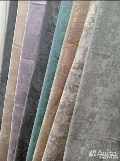 Шторы готовые 2шт,шторы мрамор,шторы и тюль