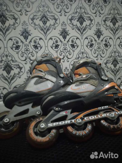 Роликовые коньки раздвижные 37-40