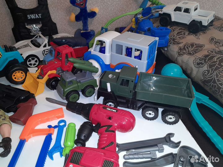 Игрушки пакетом для мальчика