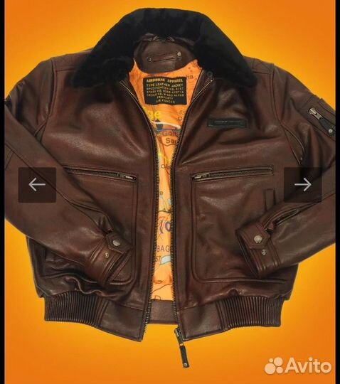 Мужская куртка пилот Top Gun 2