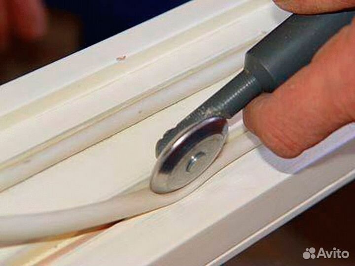 Замена уплотнительной резины на окнах