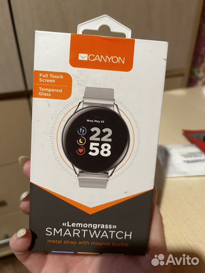 Смарт часы Canyon Lemongrass SW-70 (черный)