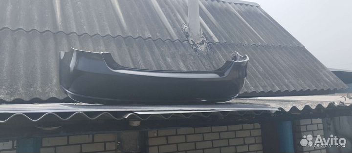 Задний бампер на volkswagen polo