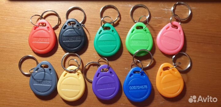 Метки скуд, брелки скуд, EM4100 125 кГц