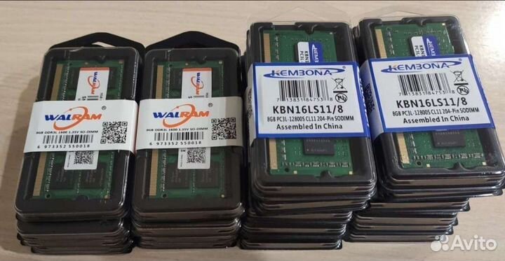 Новая оперативная память Ddr3l 8gb ноутбук