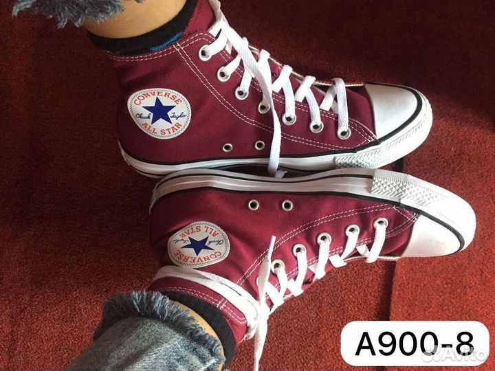 Кеды converse мужские красные