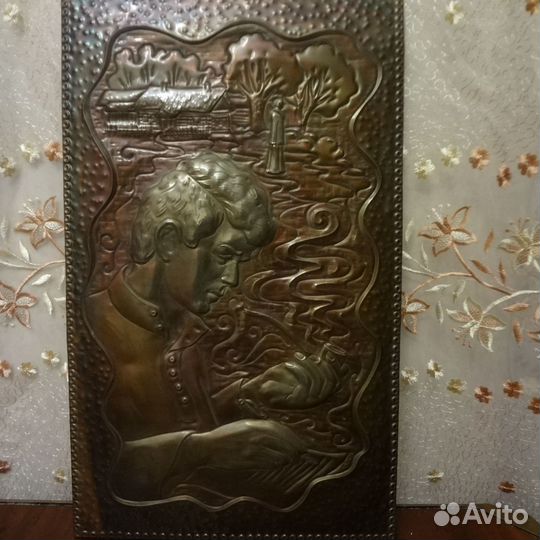 Чеканка С.А. Есенин