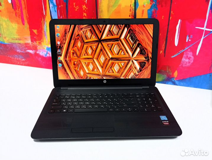 Ноутбук HP для бизнеса Radeon + SSD