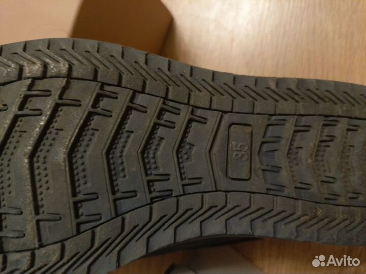 Мягкие туфли для мальчика 35р-кожа