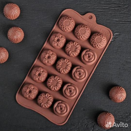 Силиконовые формы для шоколада