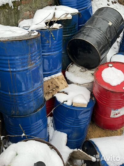 Бочка металлическая 200л