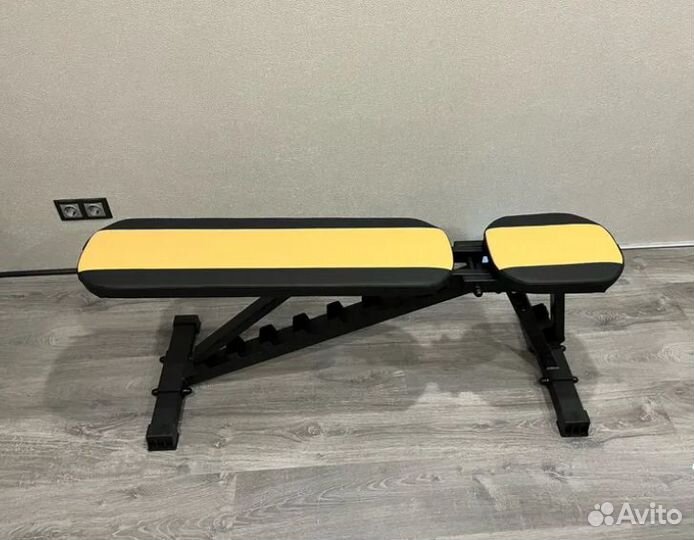 Скамья силовая для жима штанги гантелей до 350кг