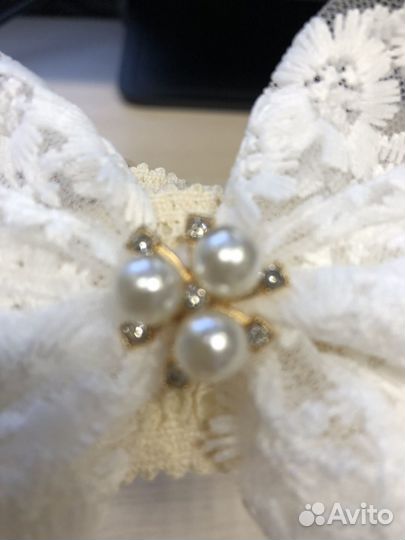 Нарядная повязка для новорожденного