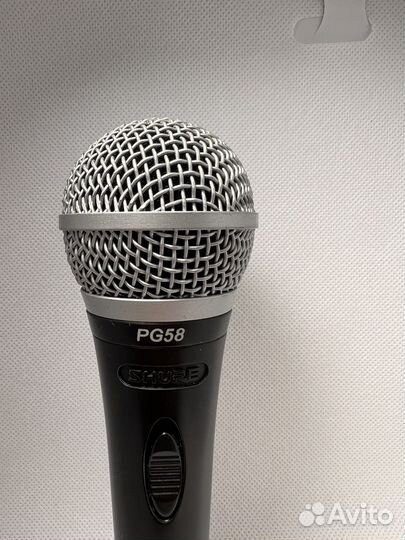 Микрофон shure PG58