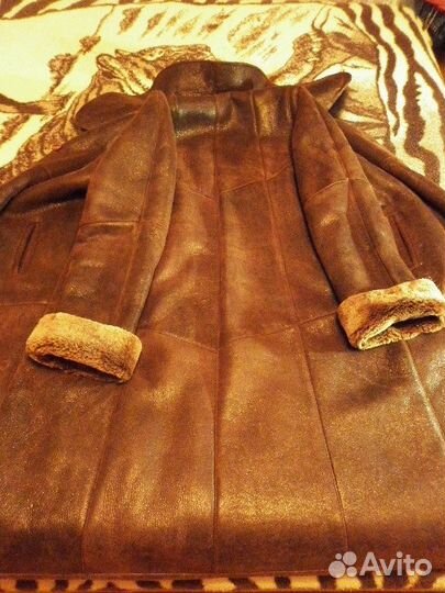 Новая женская дубленка шикарная натуральная кожа