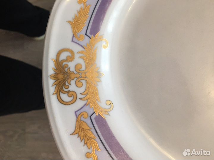 Фарфоровые тарелки СССР