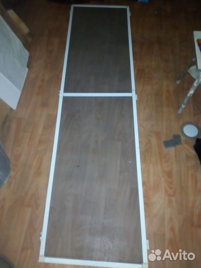 Дверь с балк (рама) пластиковая с москитной сеткой