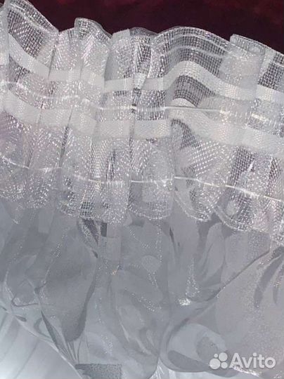 Штора тюль Органза