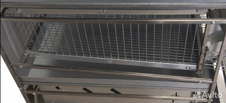 Клетка для перепелов на 165 голов из сетки