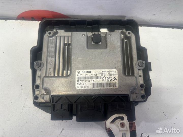 Блок управления двигателем Citroen C4 B7