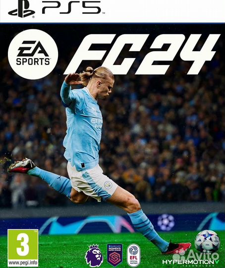 Fifa 24 ps5 диск Русская озвучка