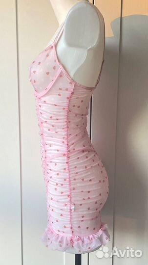 Сарафан неглиже розовый