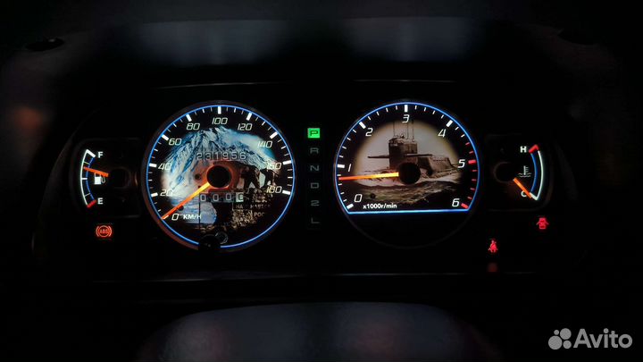 Пересвет приборной панели