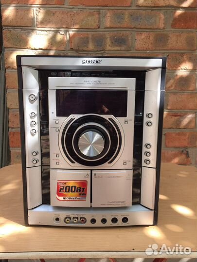 Музыкальный центр sony