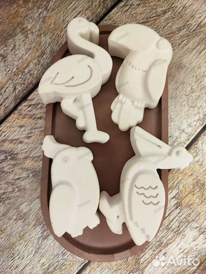 Фигурки раскраски из гипса