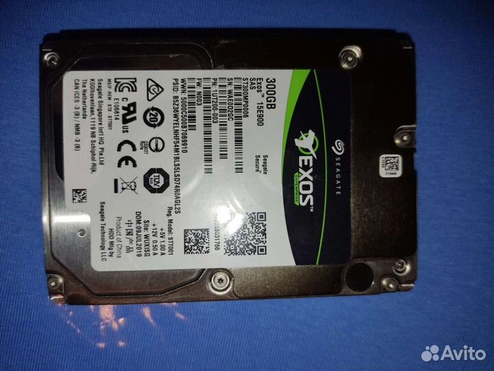 Жесткий диск Seagate Exos 15E900 300 Гб st300mp000