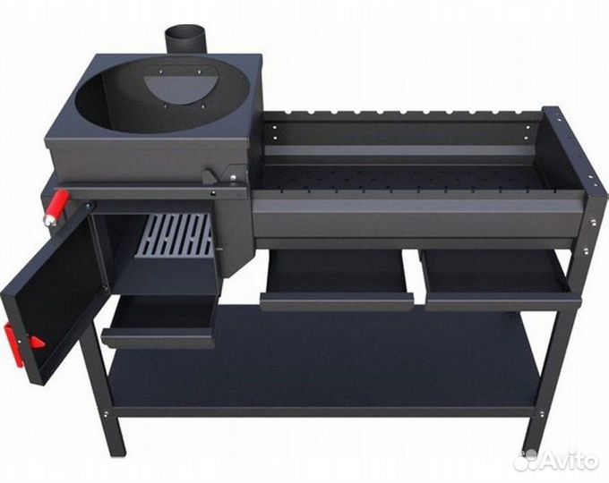 Печь-мангал-гриль Искандер 400 Комфорт Эйр