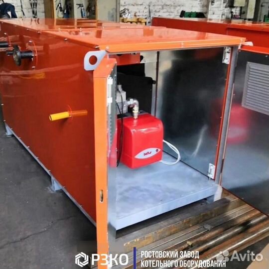 Котел наружного размещения мощность 70-1300 кВт