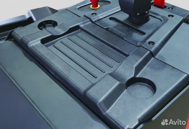 Самоходный штабелер PS12CB-C Simplex mast (Литий 200Ач, EPS, Platform and Guard Rail, В-1600)