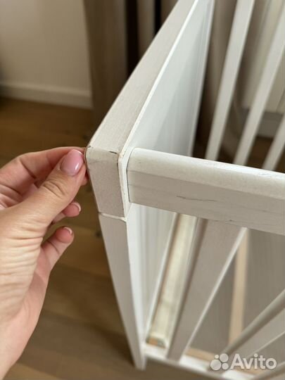 Детская кроватка IKEA сундвик