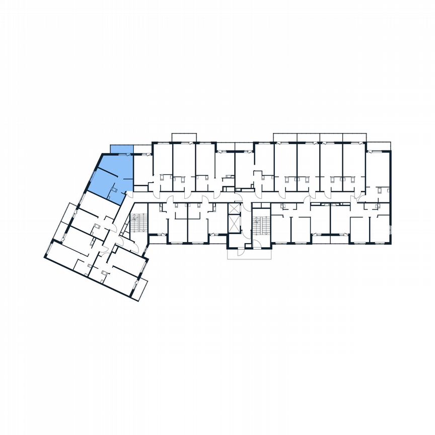 1-к. квартира, 39,8 м², 8/12 эт.
