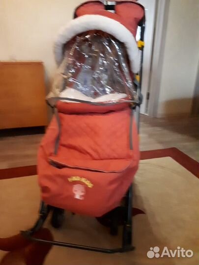 Детские санки коляска Ника