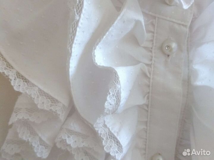 Нарядная блузка в школу 140